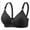 Black, variant on Bras for Women Baby Cotton Latex Cup Thin Active Bra Womens Seamless Jelly Bras 1 PC