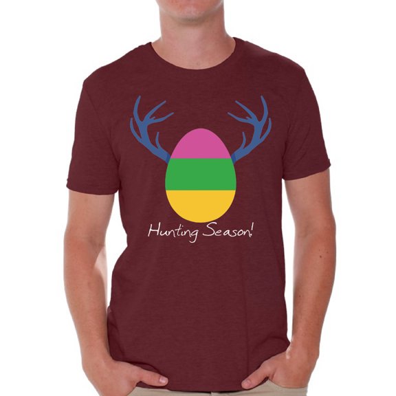Awkward Styles Hunting Season Shirt Easter T Shirt Men Easter Egg Shirt Easter Holiday Party Outfit for Men Funny Easter Gifts for Him Easter Egg Hunt Shirt Easter Hunt Tshirt Easter Holiday Shirt