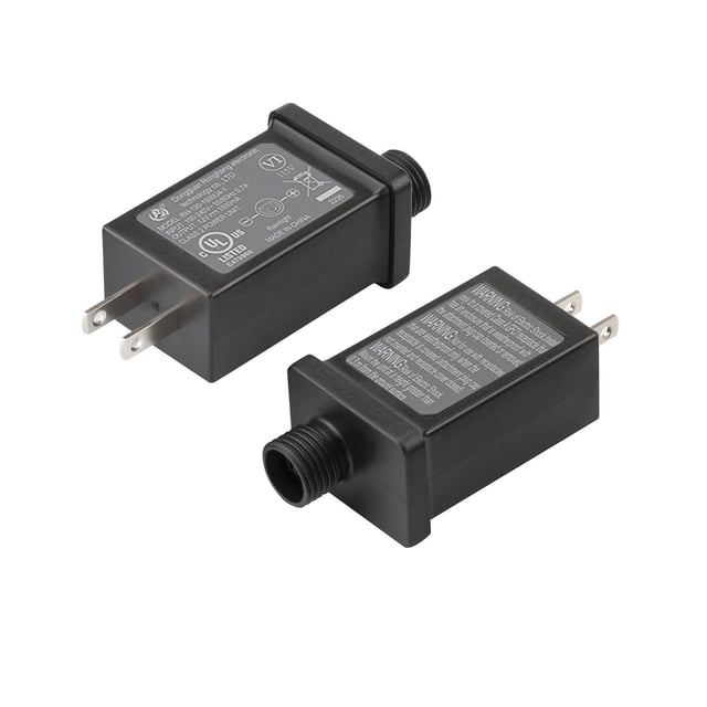 12V Class 2 Power Adapter for Outdoor Christmas Inflatables, IP44 Rated, 100–240 V Input, 12 W Output, 60 Hz