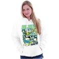 thumbnail image 4 of The Smurfs Kanji Bless the Hustle Hoodie Sweatshirt Women Men Brisco Brands X, 4 of 6