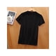 thumbnail image 3 of Womens Peace Love Cure Periwinkle Ribbon Stomach Cancer T-Shirt Black Casual Crew Neck, Cotton, All-Season Wear, Relaxation Wear | Serene Design | Comfortable Fit, 3 of 5