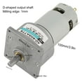 thumbnail image 2 of Motor de engranaje de CC, motor de engranaje de gran esfuerzo de torsión de metal micro CC de 35 W, durabilidad extendida, 2 of 8