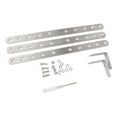 thumbnail image 2 of Camping Fire Support Frame, Collapsible Stainless Steel Wood Burning Campfire Rack  For Picnic, 2 of 8