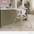 thumbnail image 2 of Evolur Ann Beechwood 4-in-1 Highchair, 2 of 18