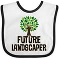 thumbnail image 3 of Inktastic Future Landscaper Horticulture Specialist Boys or Girls Baby Bib, 3 of 4