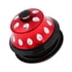 thumbnail image 1 of Juego de tornillos y tapas para la potencia de la tija de dirección de bicicleta MTB a prueba de polvo, aleación de aluminio rojo, 1 of 8