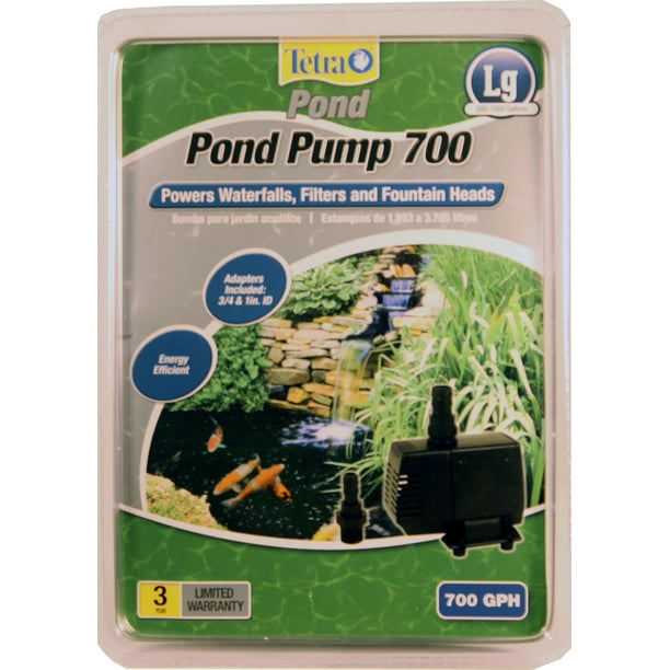 Tetra Pond Water Garden Pump 700, For Large Waterfalls, Filters And