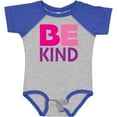 thumbnail image 3 of Inktastic Be Kind Logo in Pink and Purple Boys or Girls Baby Bodysuit, 3 of 5