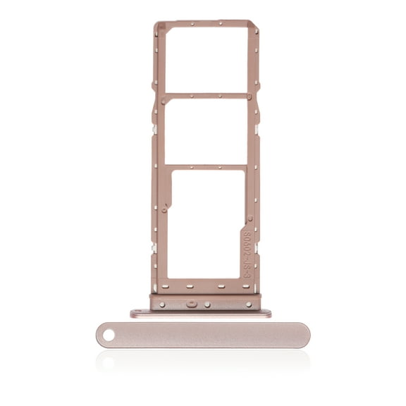 Replacement Dual Sim Card Tray Compatible For Motorola Moto E40 (XT2159 / 2021) (Pink Clay)