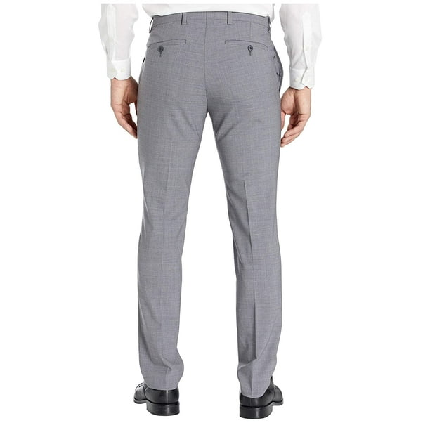 Cole Haan - Cole Haan Slim Fit Suit Separate Pants Light Grey - Walmart.com - Walmart.com
