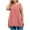 Red11, variant on Women's Plus Size Tank Tops Summer Oversized Short Sleeved T-shirt Loose Tank Top Business Casual Outfits Blouses Clothes (Size:L-5XL)