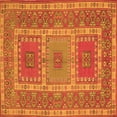 thumbnail image 1 of Ahgly Company Indoor Square Persian Orange Traditional Area Rugs, 7' Square, 1 of 1