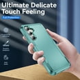 thumbnail image 6 of ShellTech Case for Samsung Galaxy A35 5G,Heavy Duty Rubber+PC Dual Layer Protection Case Shockproof Protective Shell Cover,Mint, 6 of 6