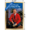 thumbnail image 3 of Mister Rogers - New Day Wall Poster, 14.725" x 22.375", Framed, 3 of 3
