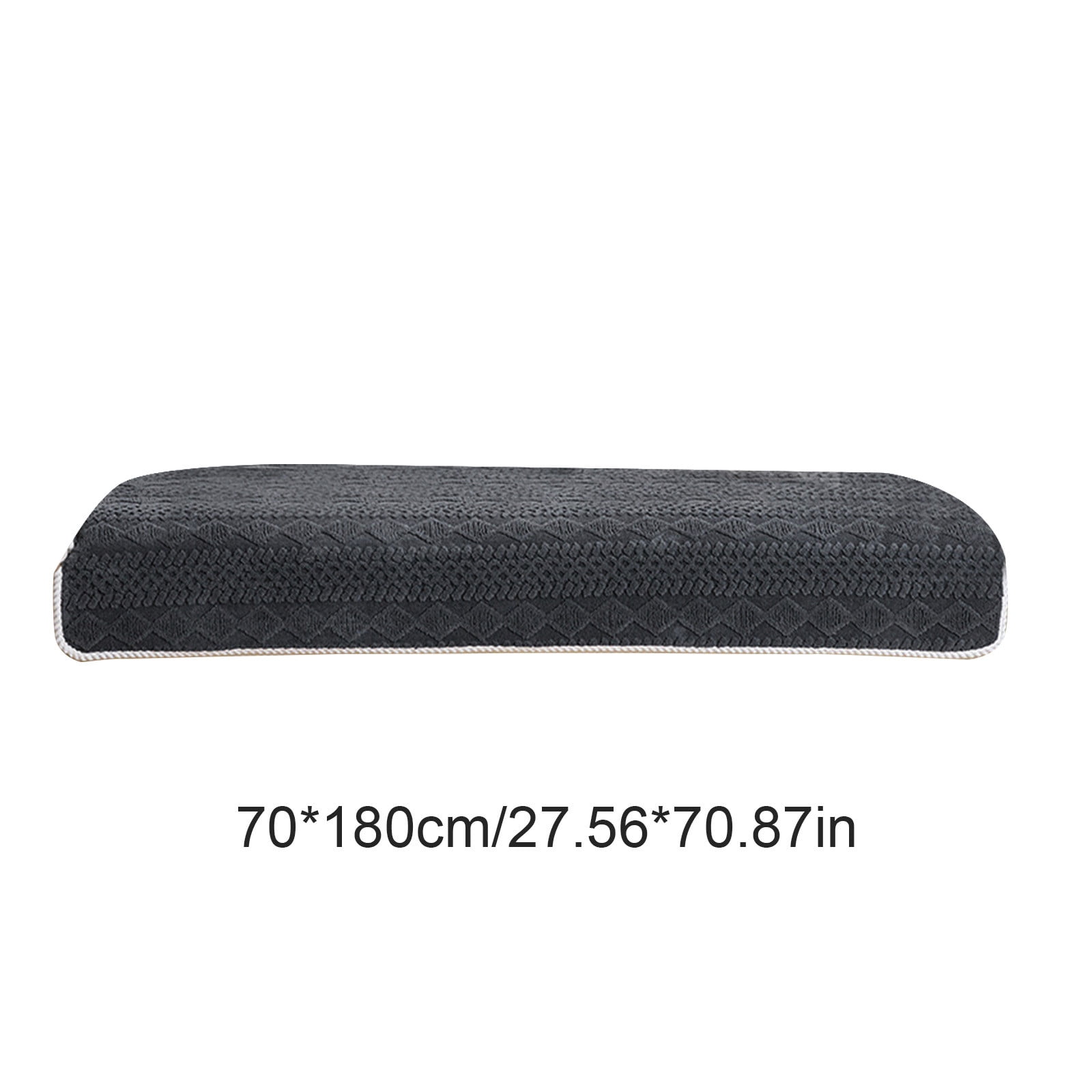 Plush Sofa Cover Non Slip Washable, Thick Soft Couch Cushion Protector for Pets, Anti Scratch Furniture Cover Blanket for Three Seater Sofa Living Room All Season Use