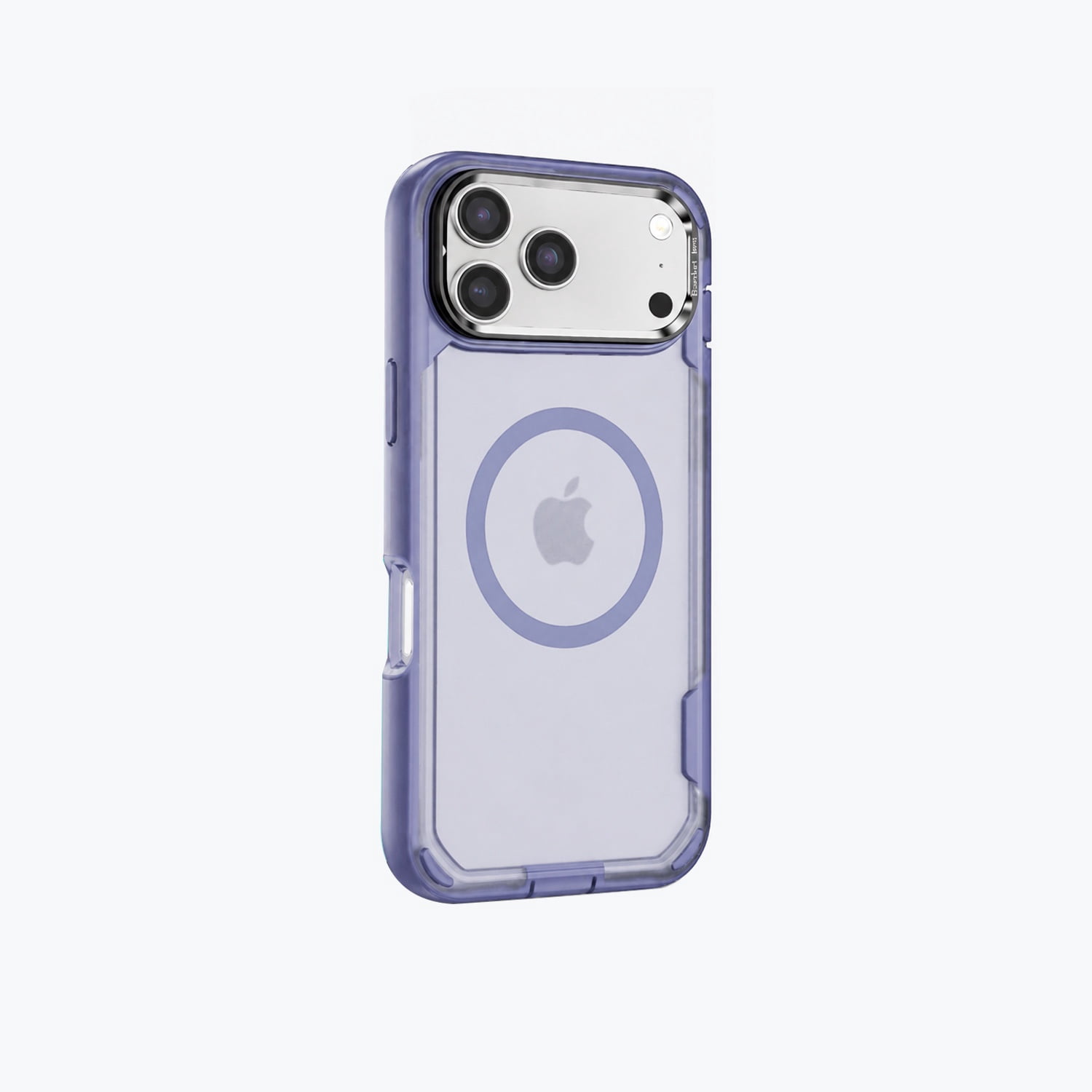 MagSafe Compatible Armor Case with Camera Bracket Stand for iPhone 17 Pro Max - Light Purple