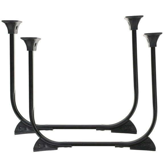 KALLORY 2pcs Heavy Duty Furniture Metal Legs Hairpin Table Legs for Home DIY Projects