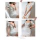thumbnail image 4 of ZXYOUPING Fashion Women Floral Dress Square Neck Puff Sleeve Short Sleeve Chiffon Mini Dresses S-XXLpangjing, 4 of 4