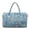 Art Blue, variant on Hippie Flower Print Travel Duffel Bag Lightweight Overnight Luggage Bags for Women Men Weekender Bag Organizer with Zipper Pockets Women Hospital Bags