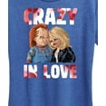 thumbnail image 3 of Chucky - Crazy In Love- Women's Short Sleeve Graphic T-Shirt, 3 of 5