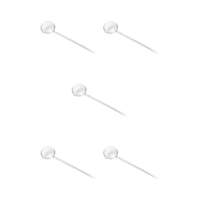 Guardoinrt Ladle Spoon for Cooking Sauces and Gravy in Restaurants Yellow 252x62mm 5Set