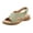 Green, variant on Orthopedic Sandals for Women OPen Toe Rhinestone Strap Breathable Arch Support Footbed Slingback Platform Walking Shoes Green Size 7.5