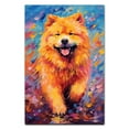 thumbnail image 2 of Chow Chow Dog Art Print Poster, Wall art Painting Decor, Starry Night Van Gogh Art Home Decor Artwork For Bedroom Living Room Bathroom Decor, 2 of 5