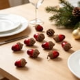 thumbnail image 4 of 3 Pcs Artificial Small Acorn Set, Fake Acorn Ornament, Woodland Acorn Decor, Realistic Acorn Caps, Faux Acorns Decoration, Realistic Nutty, Simulation Nut DIY Pinecone Props, Autumn Fall Decor, 4 of 6