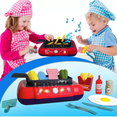 thumbnail image 2 of Cocinita De Juguete Con Luz Y Sonido Magic Kitchen rojo colores, 2 of 4