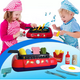 thumbnail image 2 of Cocinita De Juguete Con Luz Y Sonido Magic Kitchen rojo colores, 2 of 4
