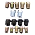 thumbnail image 1 of 16-Pack Inverted Tube Nuts 10x 3/8"-24 2x 1/2"-20 Connector Fit for 3/16 inch Tube Brake Line Accessories Replacement, 1 of 8
