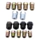 thumbnail image 1 of 16 piezas de tuercas de tubo abocinadas invertidas 2x 9/16 "-18, 10x 3/8" -24, 2x 7/16 "-24, 2x 1/2" -20 Tuercas de rosca para accesorios de línea de DYNWAVEMX Tuerca de tubo de destello invertido, 1 of 8