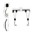 thumbnail image 6 of 60kg/132LBS Bicycle Bike Lift Hoist Ceiling Storage Hanger Pulley Rack Garage + Hooks, 6 of 12
