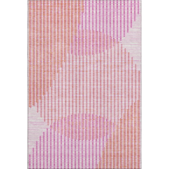 Dalyn Rugs Premium Machine Washable Mayfield AMF1001 Pink 3' x 5' Rug