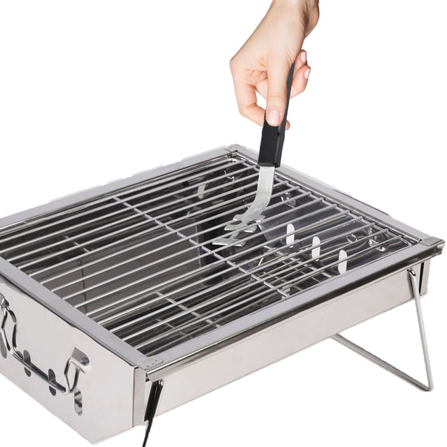 de rejilla de parrilla de de material acero inoxidable, accesorios antiescaldados, extractor de malla de parrilla, de rejilla de Soledad Elevador de parrilla