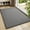 Dark Grey, variant on PABUBE Indoor and Outdoor Doormats, 27.5"x59" Front Door Rugs, Dirt Trapper Inside Door Mats, Non Slip Washable Welcome Mat Entryway Rug for Entryway, Brown