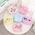thumbnail image 2 of Sanrio-cartera de Hello Kitty para niños, Mini monedero con cremallera, llave de dinero, línea de auriculares, monedero Kawaii, tarjetero, 2 of 4