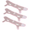 thumbnail image 4 of 3 Pcs Bande Minceur Visage Ergonomique Respirante Douce Confortable Réutilisable Bandage Minceur Visage Rose, 4 of 6