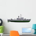 thumbnail image 1 of War Ship Wall Decal by Wallmonkeys Peel and Stick Graphic (24 in W x 18 in H) WM157316, 1 of 4