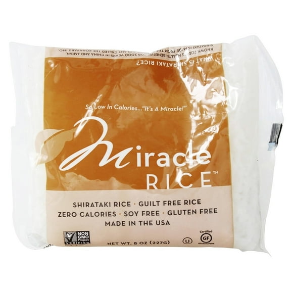 Miracle Noodle - Miracle Shirataki Rice - 8 oz.