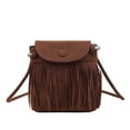 thumbnail image 3 of CAIXIA Antitheft Crossbody Bags For WomenRetro Fringe Trendy Messenger Crossbody Bag, Compact Square Shape Everyday Shoulder Purse, 3 of 7