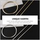 thumbnail image 4 of OULII 2Ud Metal Women Hairpin Durable Hair Accessories Assorted Color for Parties and Celebrations, 4 of 8