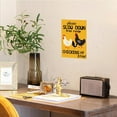 thumbnail image 7 of Funny Chicken Sign Please Slow Down Free Range Chickens At Play Sign Chicken Crossing Sign Chicken Decor For Gifts Home Kitchen Farm 8x12 Inch, 7 of 7
