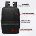 thumbnail image 4 of Miogawg Laptop Backpack For Men Women, Travel Business Backpack With Usb Charging Port And Anti Theft Pocket, For College Work Office, Fits 15.6 Inch Notebook, 4 of 6