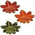 thumbnail image 6 of Fall Autumn Thanksgiving Maple Leaf Stackable Salsa Bowls, Snack, Dip, Crackers, Olives, Nuts or Candy Serving Dishes Bundle Set of 3, 6 of 6