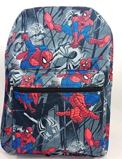 spiderman book bag walmart
