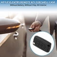 thumbnail image 2 of Funda de llave remota sin llave de 3 botones Unique Bargains para Peugeot 207, 2 of 7