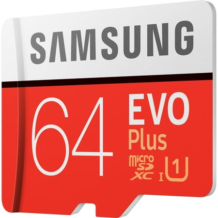 Samsung - EVO Plus 64GB microSDXC UHS-I Memory Card
