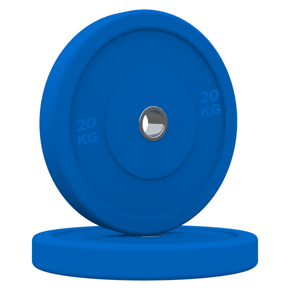 Par De Discos Olímpicos X-Rush 20 Kg Azul
