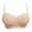 Beige, variant on Women's Wirefree Seamless Strapless Convertible Bra with Removable Adjustable Straps Comfort Support for Everyday Wear